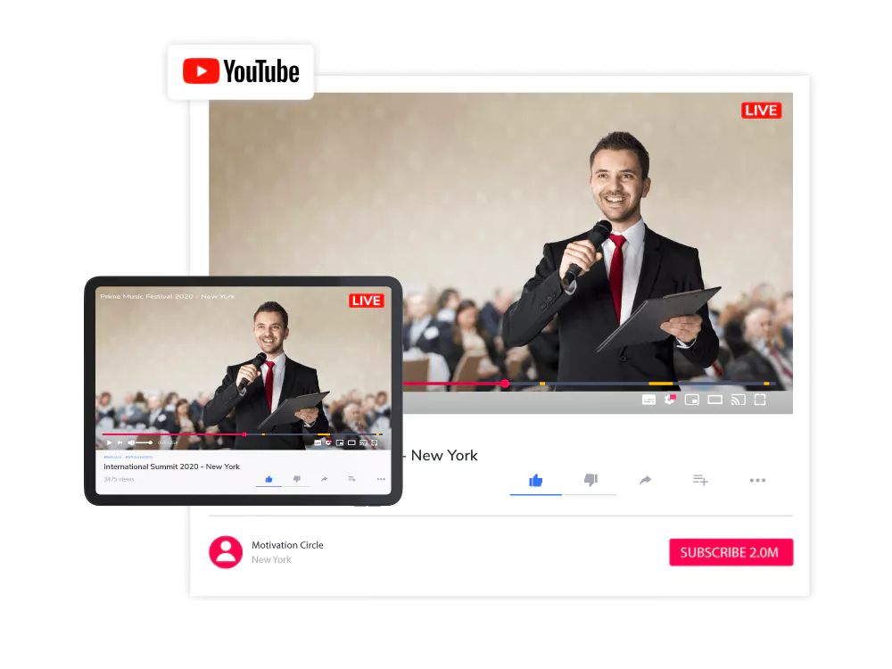 YouTube Live Streaming